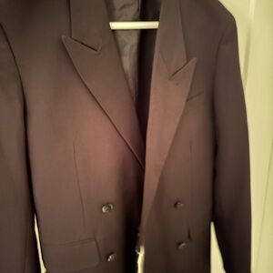 H&M Elegant Black Double-Breasted Blazer